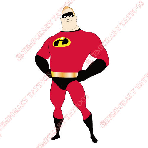 The Incredibles Customize Temporary Tattoos Stickers NO.3457